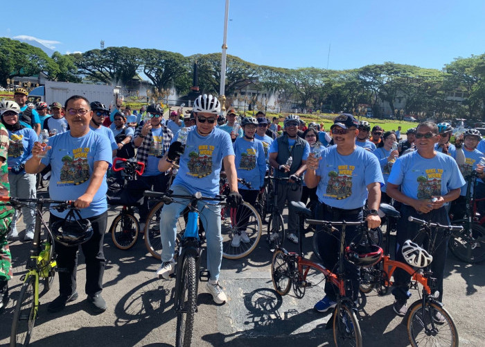 Bike to Work Diresmikan, ASN Malang Wajib Kayuh Sepeda Setiap Jumat ke Kantor