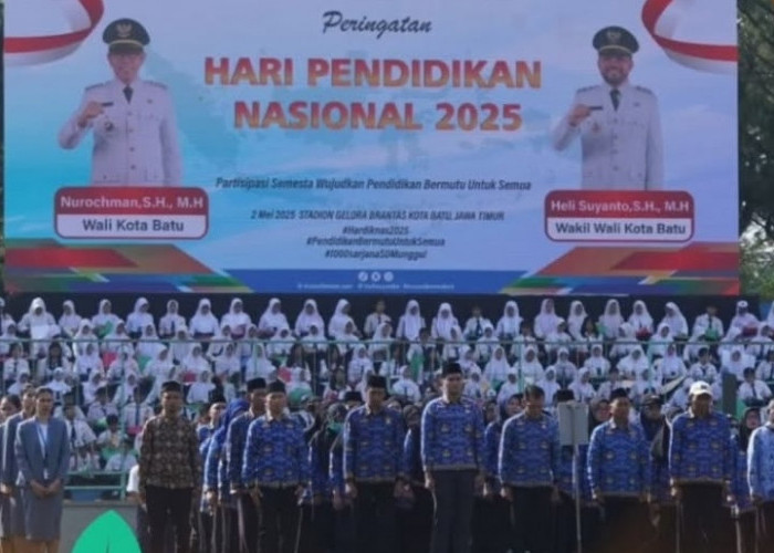 Peringatan Hardiknas di Kota Batu Ditandai Peluncuran Program 1.000 Sarjana