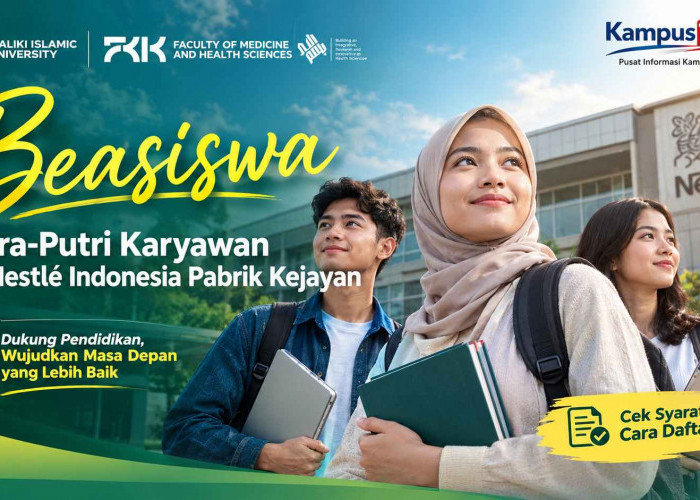 Beasiswa Nestlé Kejayan 2026: Nilai Minimal 8,0, Pendaftaran Ditutup 30 September