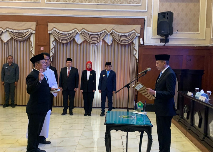Dandung Djulharjanto Jadi Pj Sekda Kota Malang, Wahyu Hidayat Titip 5 Pesan Penting