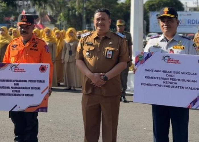 Pemkab Malang Dapat Hibah, Mobil Pikap Dikelola BPBD, Bus Sekolah untuk Layani Jalur Kacuk-Kepanjen