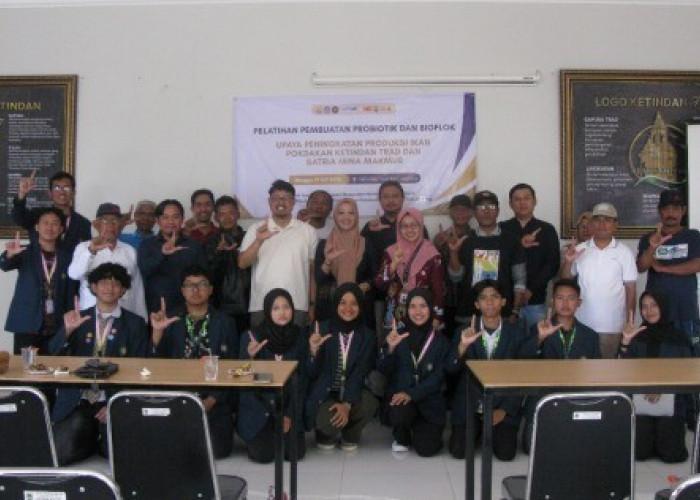 UB dan MMD 2026 Latih Pembudidaya Ikan Lawang Terapkan Probiotik dan Bioflok, Produktivitas Siap Naik