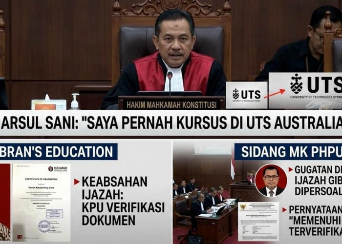 Sidang MK soal Pendidikan Gibran, Arsul Sani Singgung Pengalamannya di UTS Australia