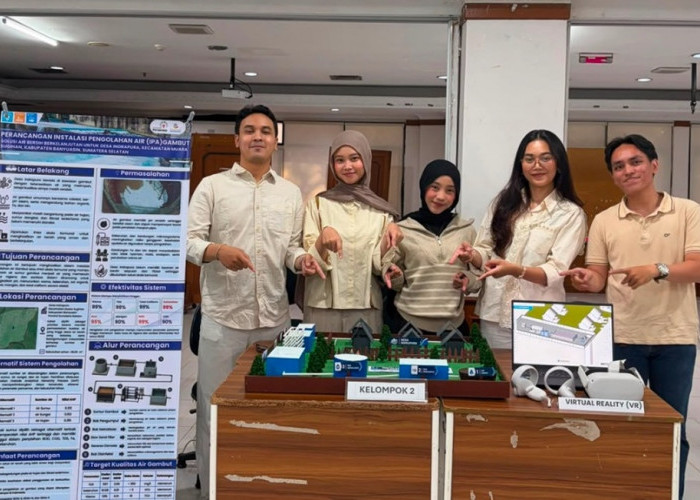 Mahasiswa Universitas Pertamina Sulap Air Gambut Jadi Layak Minum, Berpotensi Jadi Solusi Nasional