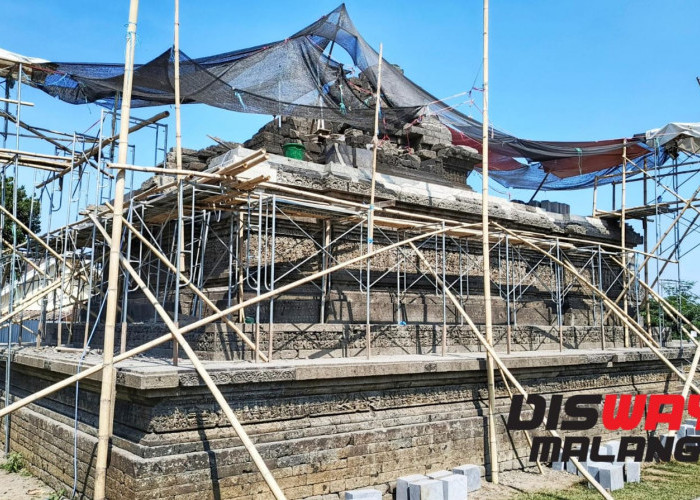 Dipugar sejak Mei 2025, Candi Jago Ditarget Rampung Akhir 2026, Batu Andesit Didatangkan dari Bondowoso