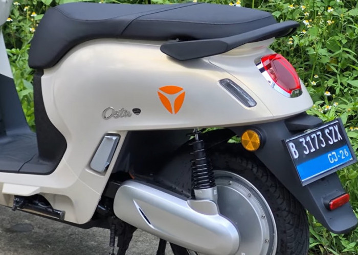 Review Yadea Osta P: Motor Listrik Rp24,8 Juta dengan Baterai 45 Ah, Layak untuk Harian?