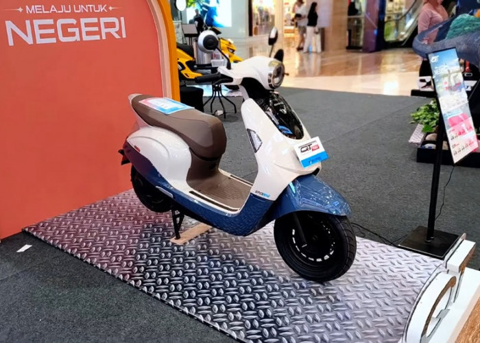 Indomobil eMotor Qt Dipamerkan di Pakuwon Mall, Motor Listrik Bergaya Retro Mulai Rp15 Jutaan