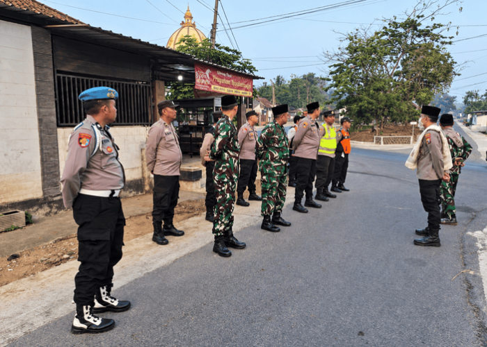 Kawal Salat Istisqa Bupati Malang, TNI-Polri dan Dishub Siaga Sejak Subuh