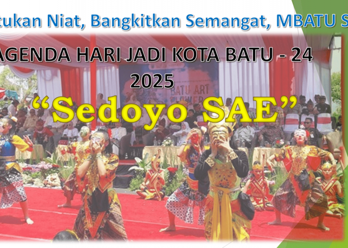 Agenda Hari Jadi Kota Batu Ke-24, Mulai Bersih-Bersih, Fesival dan Karnaval hingga Syukuran Akbar