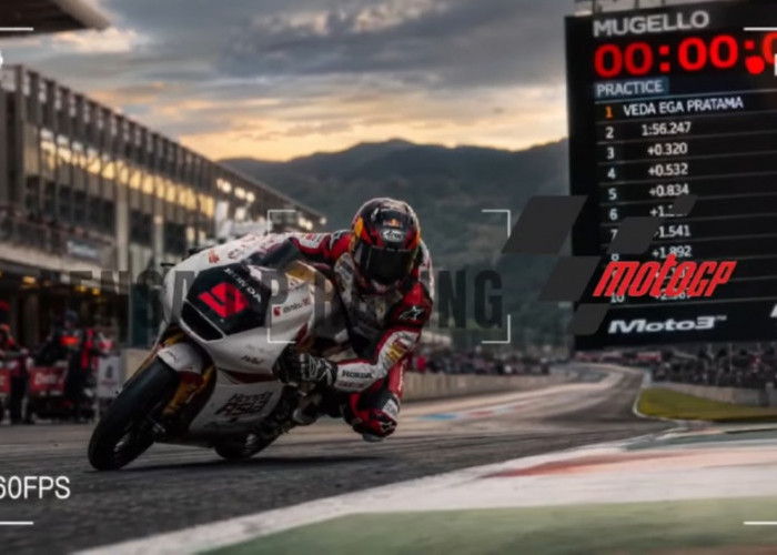 Veda Ega Pratama Meledak di Detik Terakhir Mugello, Salip Rival dan Amankan Tiket Q2