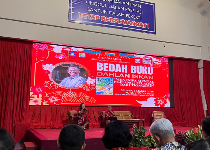 Dahlan Iskan Bedah Etos Kerja Tiongkok di SMAK Kolese Santo Yusup, Bersamaan dengan Festival Budaya Cap Go Meh