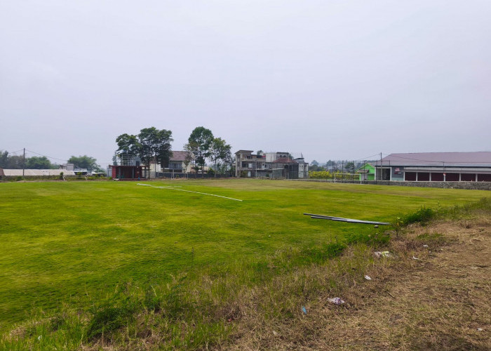 Lapangan Desa Sumberejo Batu Belum Siap Dipakai, Pemdes Siapkan Anggaran Rp80 Juta