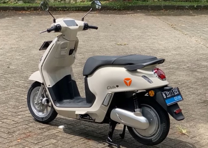 Yadea Osta P Punya Fitur Mirip Motor Premium, Bisa Dilacak dari HP dan Update Sistem Tanpa ke Bengkel