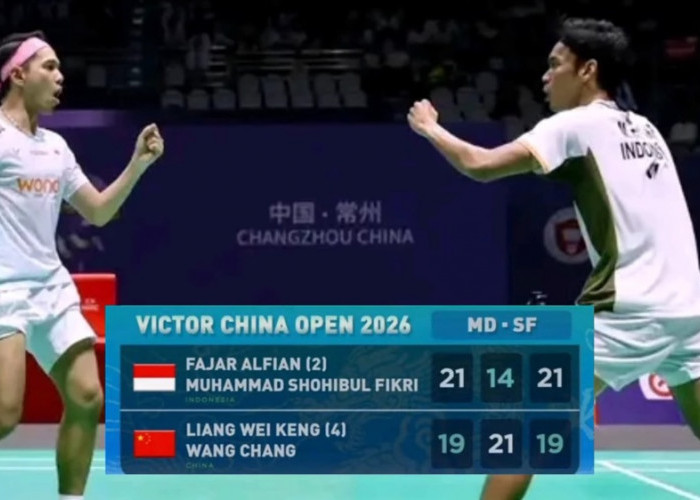 Fajar Alfian dan Muhammad Shohibul Fikri ke Final China Open 2026, Begini Reaksi Fans China