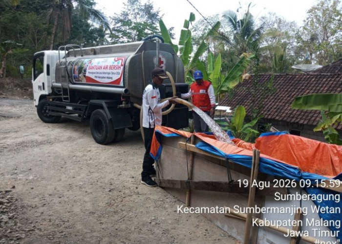 El Nino Mengancam hingga 2027, 1,2 Juta Liter Air Bersih Sudah Disalurkan di Malang Raya