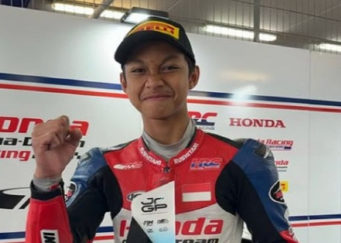 Melesat Bak Roket! Pebalap Sleman Kiandra Ramadhipa Amankan Grid Strategis di Moto3 Junior Jerez 2026