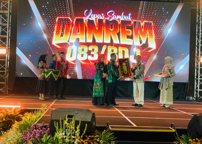 Danrem 083 Resmi Berganti, Kolonel Wahyu Siap Perkuat Sinergi Wilayah