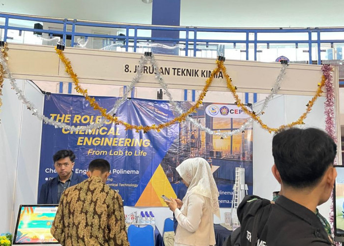 Expo Polinema 2026, Prodi Teknik Kimia Tampilkan Produk Inovatif dari Air hingga Kosmetik Organik