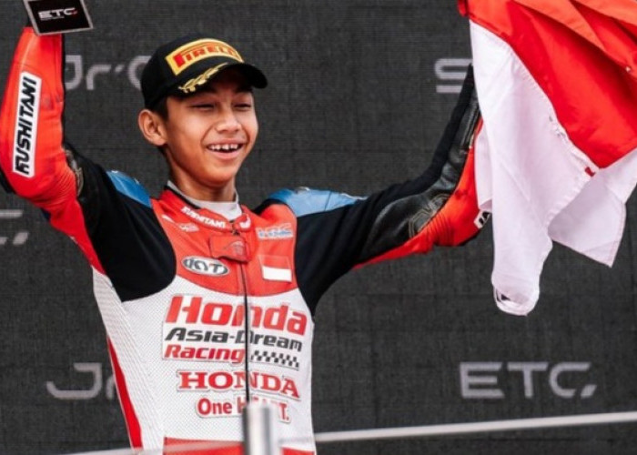 Dramatis di Menit Akhir, Kiandra Ramadhipa Pertajam Waktu di Putaran Pamungkas Q2 Jerez