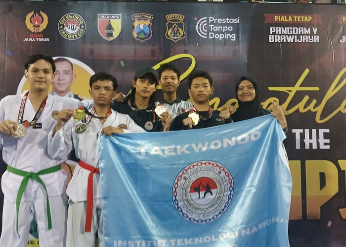 Mahasiswa ITN Malang Borong Lima Medali Kejuaraan Taekwondo KBPP Polri Jatim 