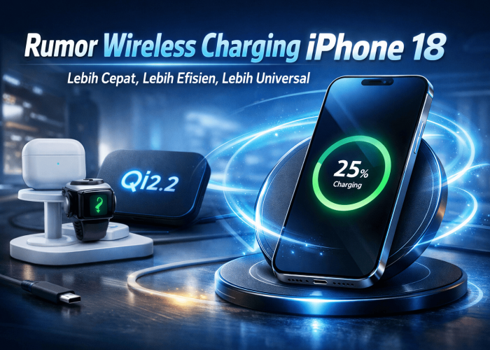 Rumor Wireless Charging iPhone 18: Lebih Cepat, Lebih Efisien, Lebih Universal