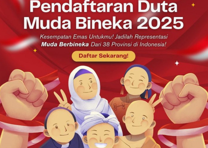 Pendaftaran Duta Muda Bineka 2025 Dibuka: Jadilah Representasi Keberagaman dari 38 Provinsi!