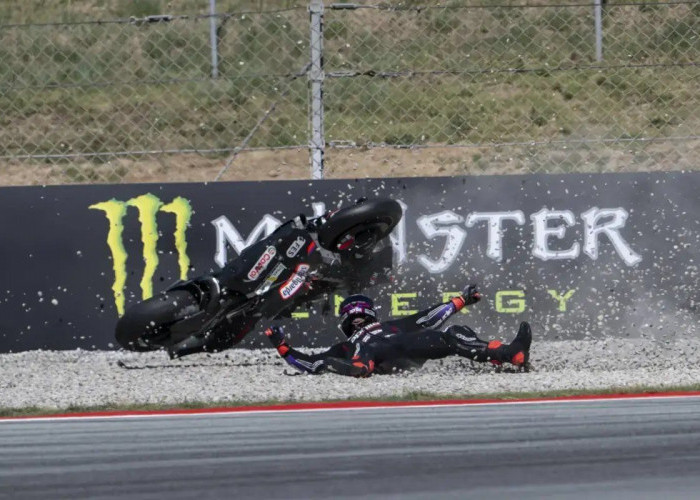MotoGP Catalunya Penuh Sial bagi Jorge Martin: 6 Kali Jatuh dalam Seminggu, Berakhir Tragis di RS Dexeus   