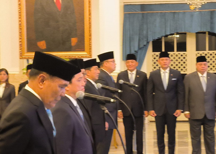 Sah! Erick Thohir Geser dari Menteri BUMN ke Menpora, Djamari Chaniago Menko Polkam