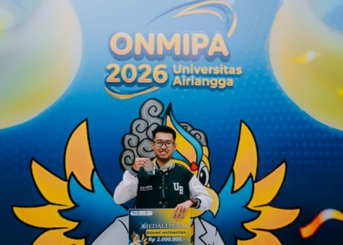 Mahasiswa Prodi Matematika UB Raih Medali Silver ONMIPA 2026 setelah Tiga Tahun Berjuang