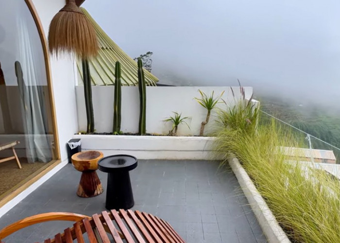 Penginapan Dieng dengan View Sunrise dari Kamar, Bohemian by Diol Jadi Incaran Wisatawan