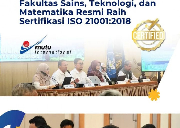 FSTeM UB Raih Sertifikasi ISO 21001:2018, Perkuat Standar Pendidikan Bertaraf Global