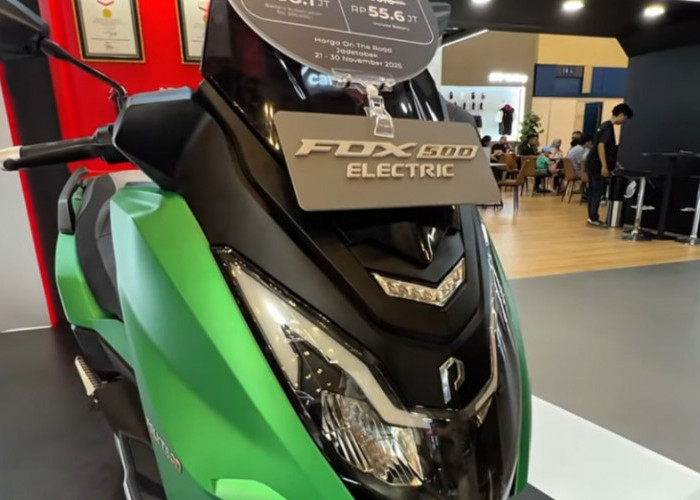 Polytron Fox 500 Resmi Meluncur, Motor Listrik 5.000 Watt dengan Top Speed 130 Km/Jam