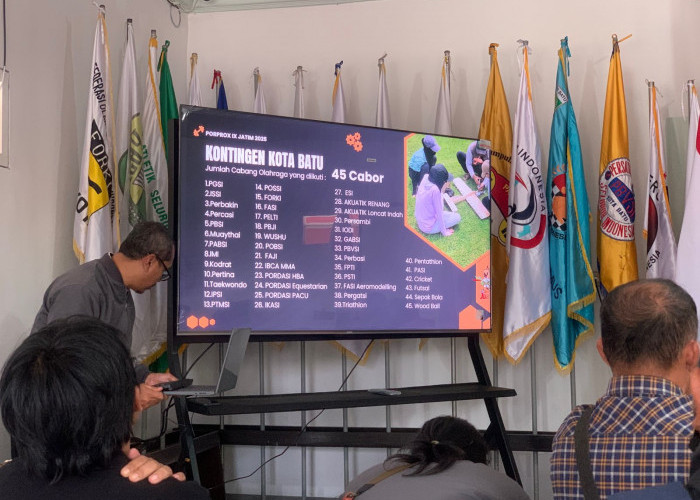 Dengan 535 Atlet Plus Jargon Semangat Juara, Kota Batu Mantab Bidik 10 Besar Porprov IX Jatim