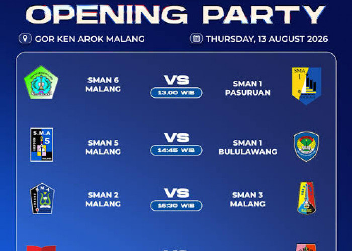 Honda DBL 2026 Malang Dimulai Hari Ini, Smariheksa Tantang Smasa Pasuruan