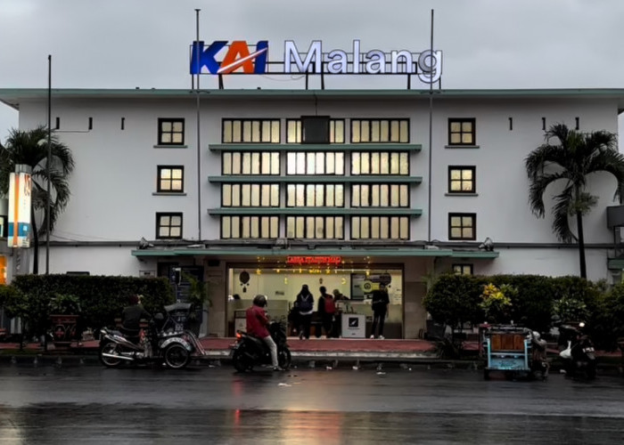 Penataan Kawasan Sekitar Stasiun Malang Dimatangkan, Ojol Diminta Tertib  dan Harus Ada Shelter