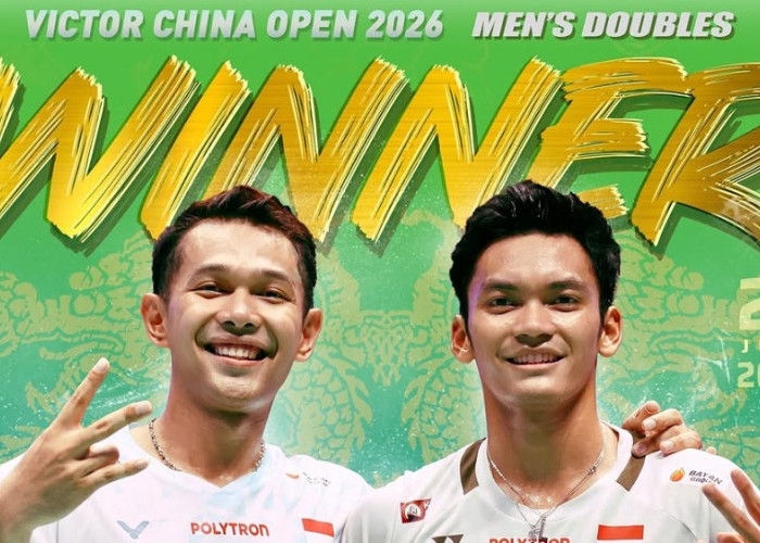 Fajar Alfian/Muhammad Shohibul Fikri Tutup China Open 2026 dengan Gelar Super 1000