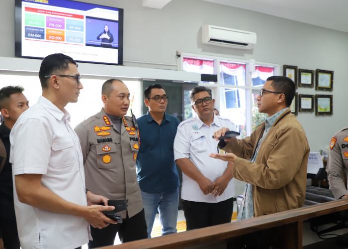 Tim RBP Mabes Polri Tinjau Inovasi Layanan Publik Polresta Malang Kota