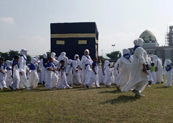 ‎Ribuan Anak RA/TK se-Kota Batu Ikuti Manasik Haji di Lapangan Gelora Arjuna Bumiaji  ‎