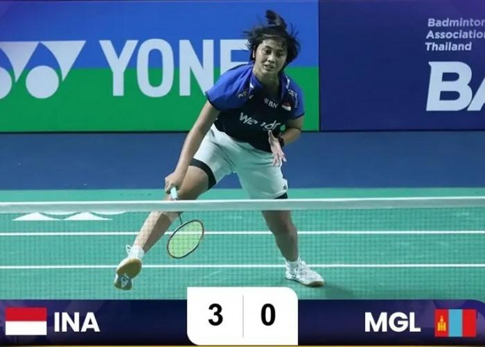 Badminton Asian Games 2026: Indonesia Tak Kehilangan Gim, Mongolia Dihantam 3-0