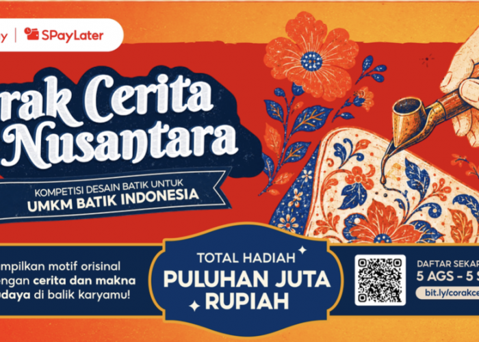 ShopeePay dan SPayLater Gelar Kompetisi Desain Batik Nasional, Hadiah Rp30 Juta Menanti