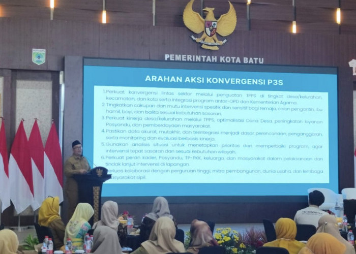 Stunting Kota Batu Naik 2 Persen, Sekda: Jangan Tutupi Data, Percepat Intervensi