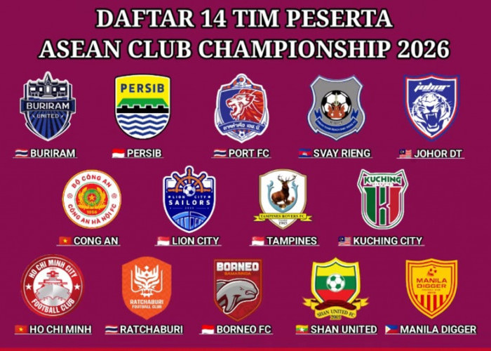 14 Klub Peserta Shopee Cup 2026/2027, Persib dan Borneo FC Bawa Nama Indonesia