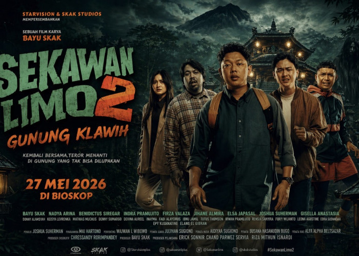 ‘Sekawan Limo 2: Gunung Klawih’ Siap Tayang, Teror Pesugihan di Gunung Mistis Jadi Ancaman Baru