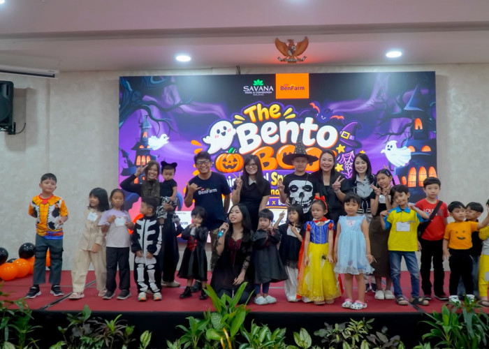 Savana Hotel Malang Gelar The Bento Boo, Ajak 30 Anak Berkreasi Hias Bekal Bertema Halloween