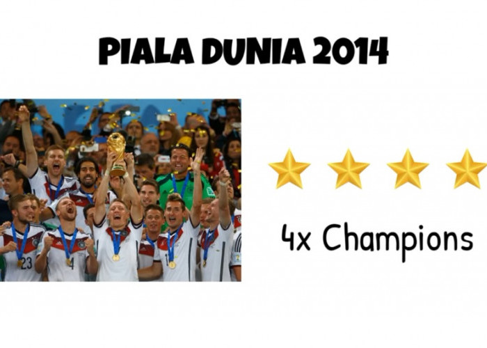 Ketika Jerman Juara Piala Dunia 2014, Raih Gelar Keempat usai Kalahkan Argentina di Final