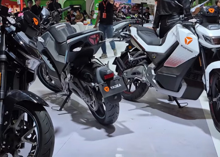 PRJ 2026 Jadi Panggung Motor Listrik, Yadea, Omoway hingga Tyranno Curi Perhatian Pengunjung