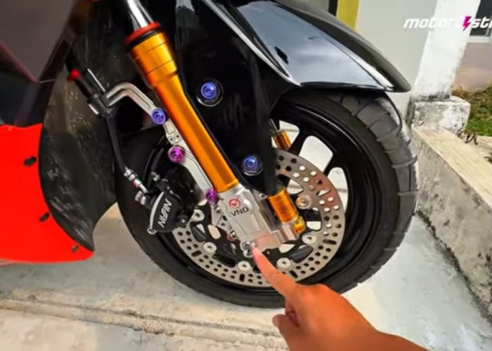 Modifikasi Polytron Fox 350 Ini Bikin Melongo, Pakai Kaki-Kaki NMAX hingga Android Auto