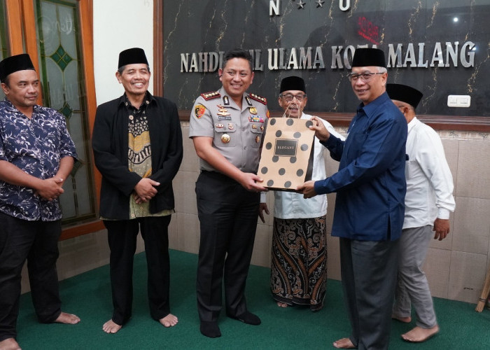 Kapolresta Malang Kota Temui PCNU, Bahas Penanganan Persoalan Sosial dan Kamtibmas