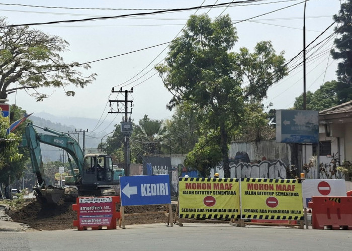 Progres Penataan Simpang Patih Kota Batu Capai 40 Persen, Ditargetkan Rampung Desember 2026