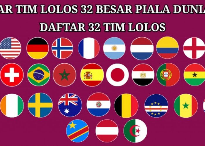 Daftar 32 Tim Lolos Piala Dunia 2026 Lengkap, Ghana dan RD Kongo Amankan Tiket Terakhir